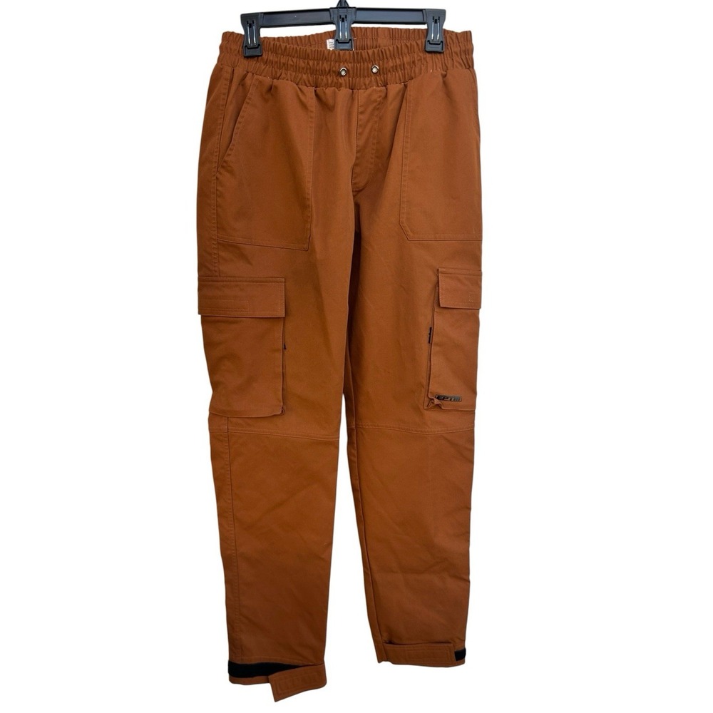 EPTM The Perfect Example Cargo Pants Mens Large Brown Y2K Streetwear 9779